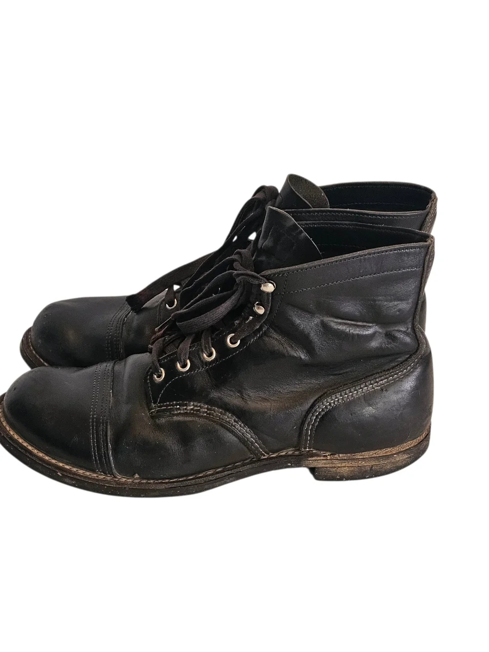 Red Wing Iron Ranger 8114 Men's Leather Work Boots Size: 12 D Made in USA